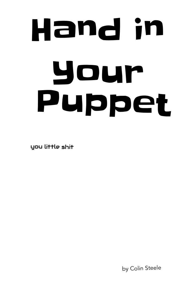Hand In Your Puppet - Absurdist Puppet Comedy RPG